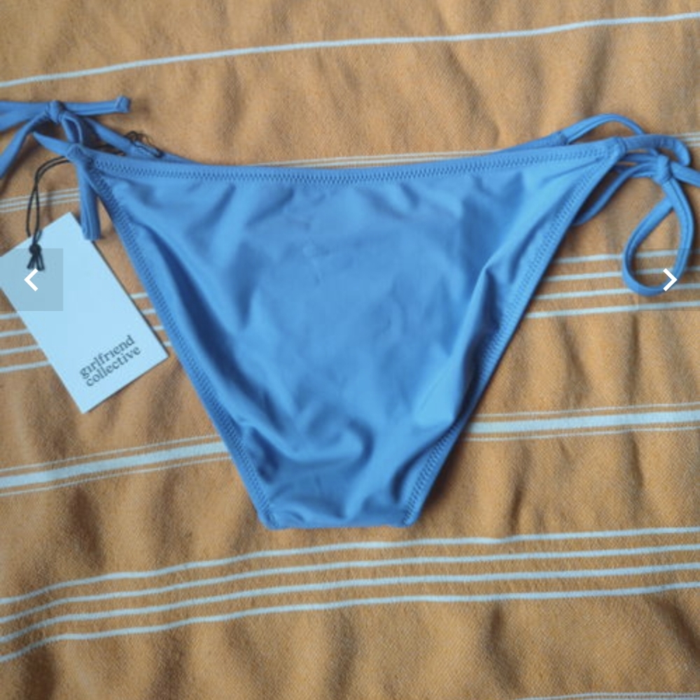 Girlfriend Collective Provence Dive String Bikini Bottom - Picture 6 of 6